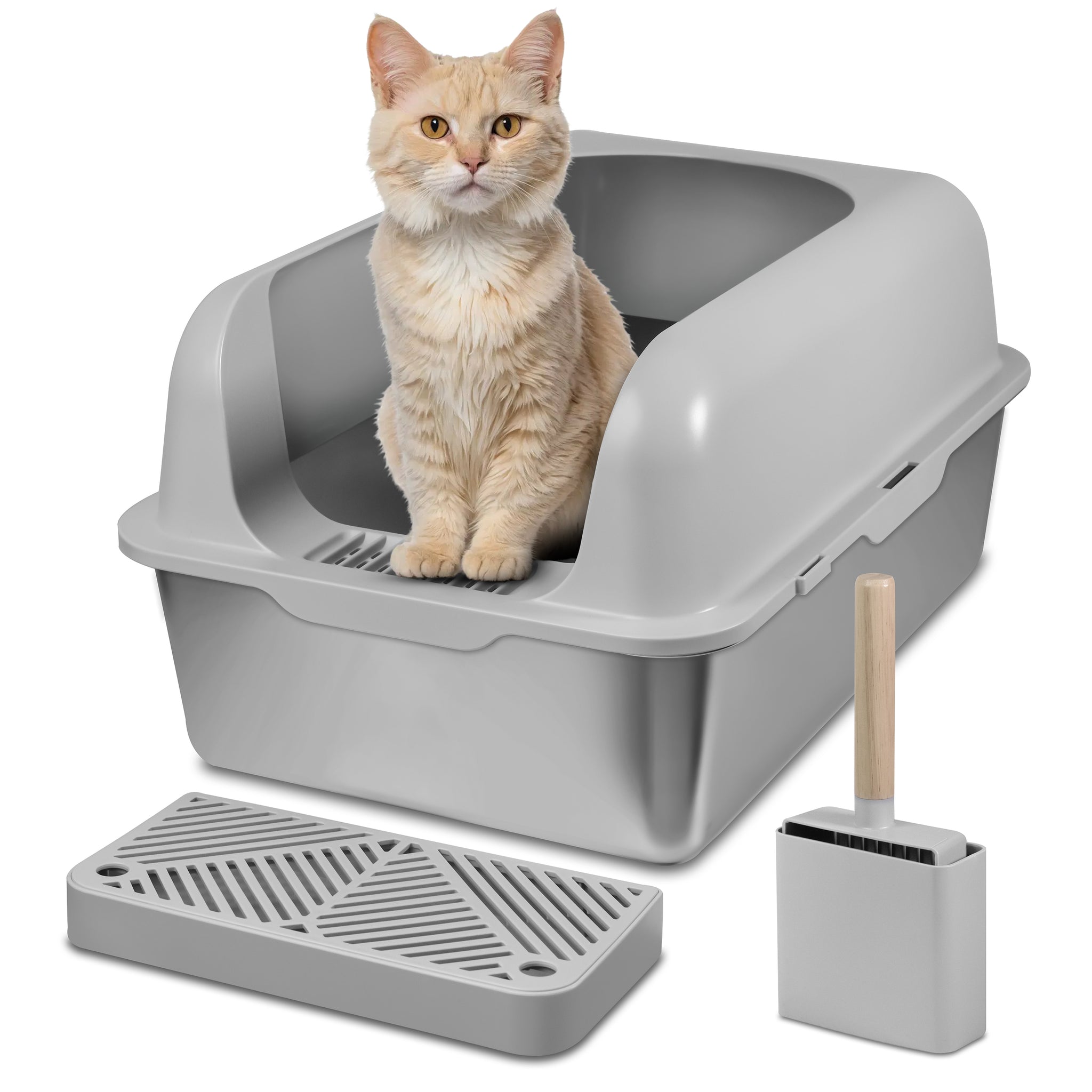 Pawesome Katzenklo Edelstahl